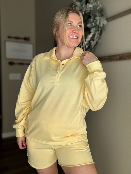 PREORDER Sunny Side Pullover & Short Set