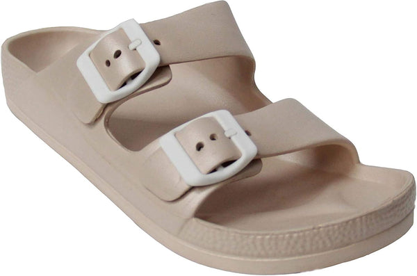 Gentry Comfy Slides - Nude