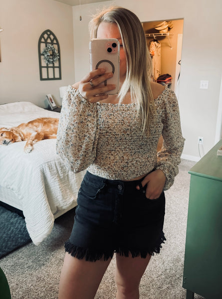 Scout Frayed Hem Shorts