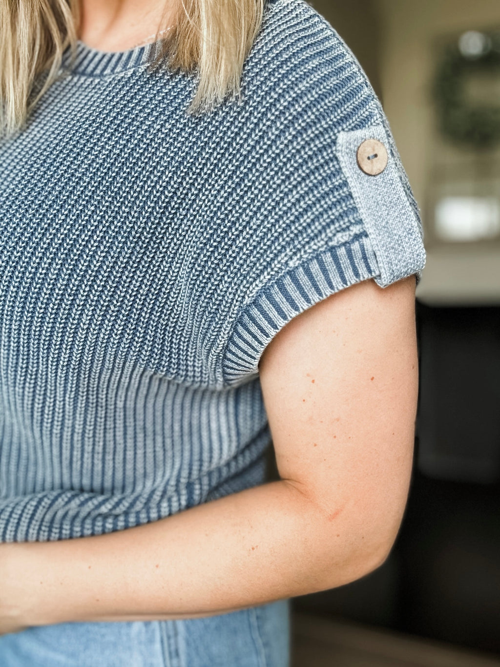 Dempsey Acid Wash Sweater