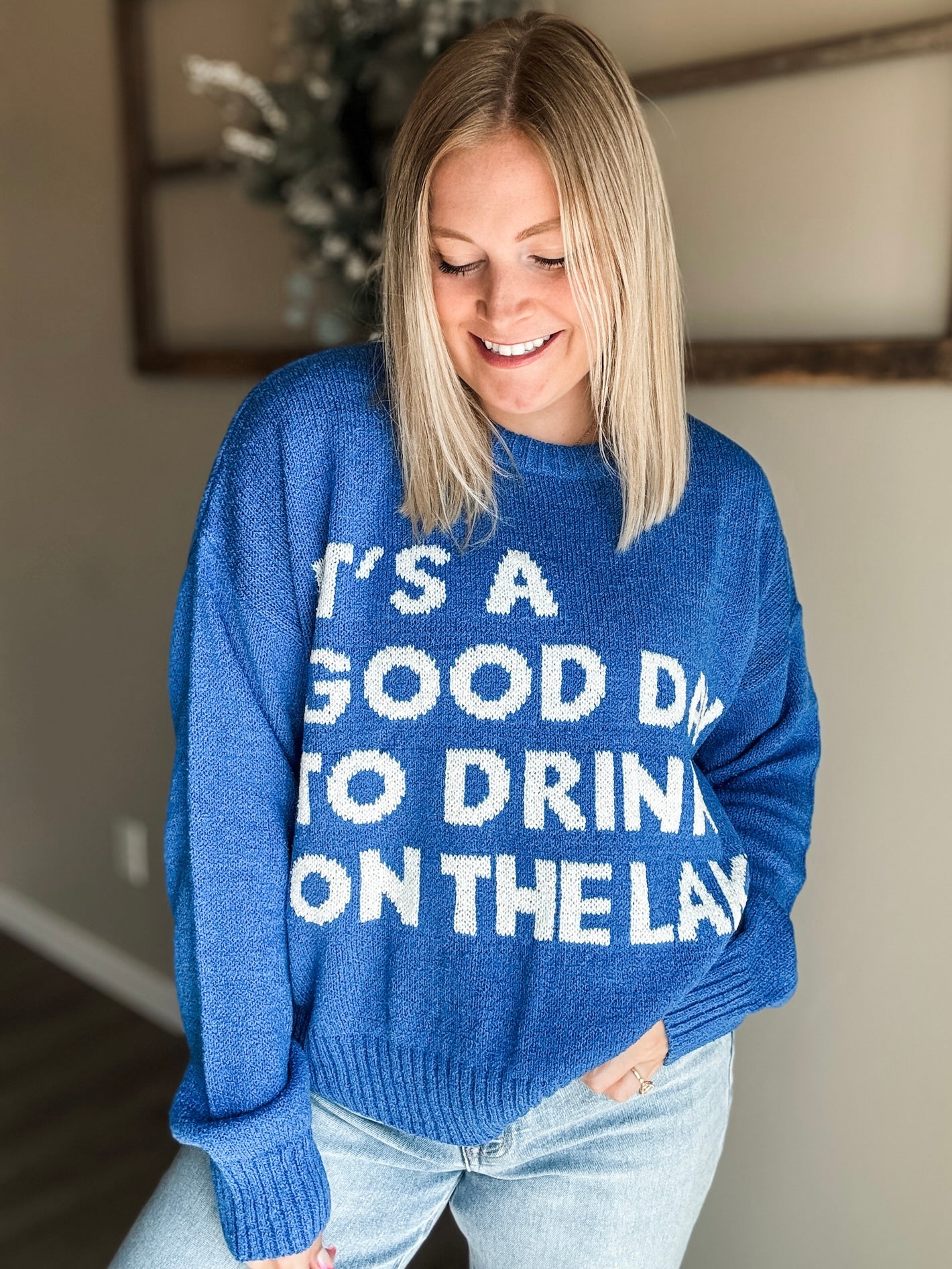 Drink On The Lake Sweater