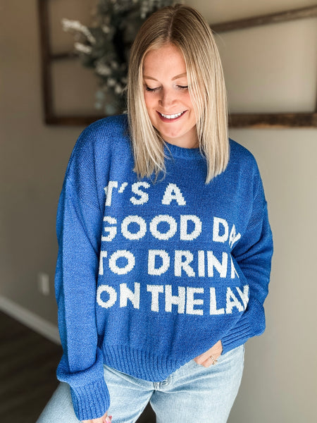 Drink On The Lake Sweater