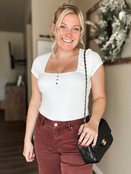 Layken Ribbed Bodysuit