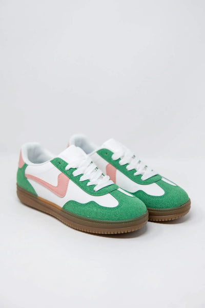 Giana Sneakers - Emerald Green