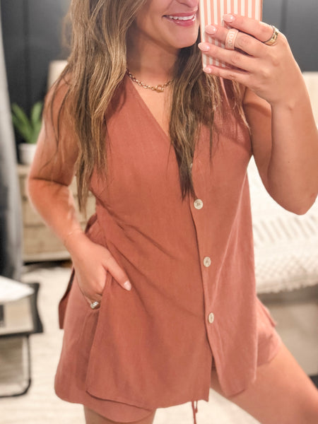 Cypress Linen Two Piece Set