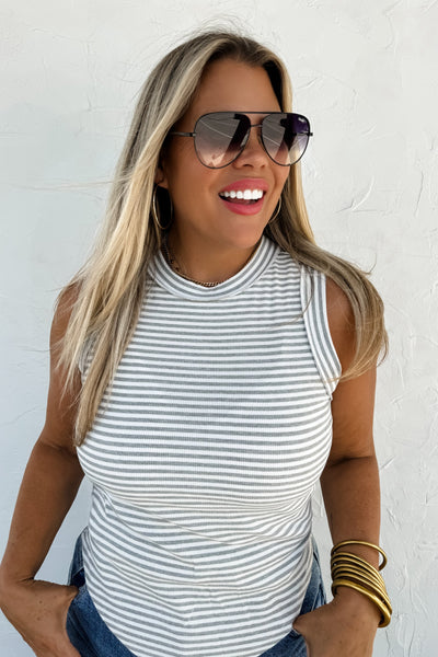 Vianna Striped Tank