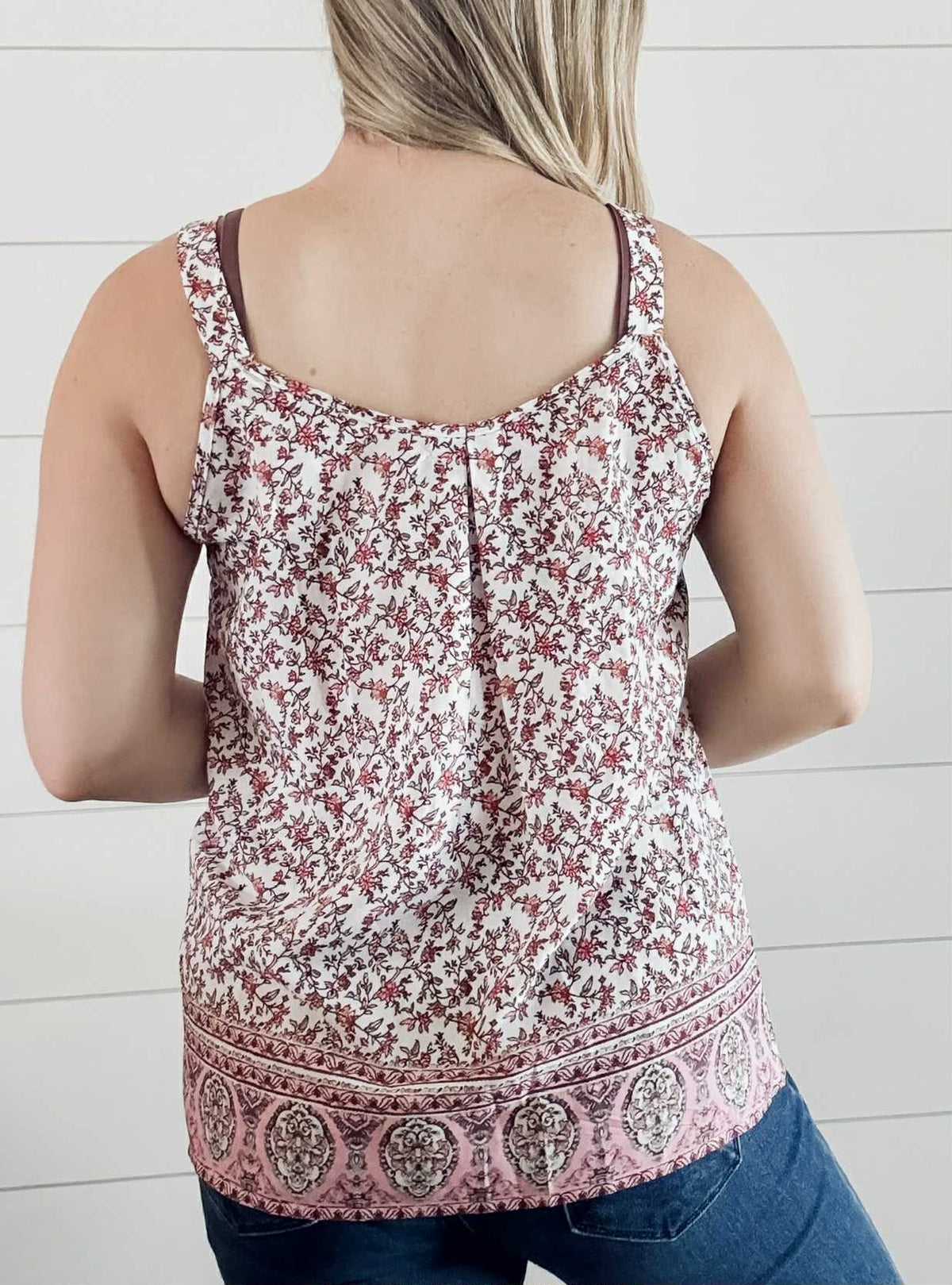 Sonoma Floral Tank