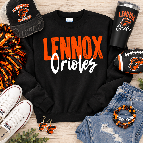 PREORDER Spiritwear Crewneck Sweatshirt - Lennox Orioles