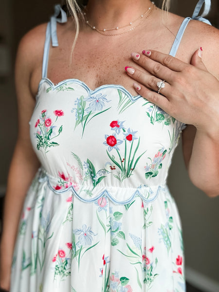 PREORDER Wisteria Lane Floral Dress