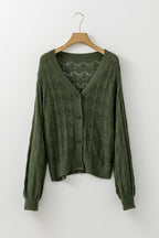 Langley Crochet Cardigan - SIZE MEDIUM