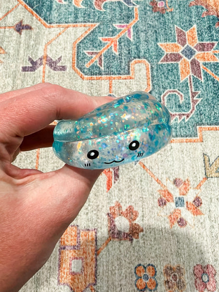 Poop Squishy - Light Blue