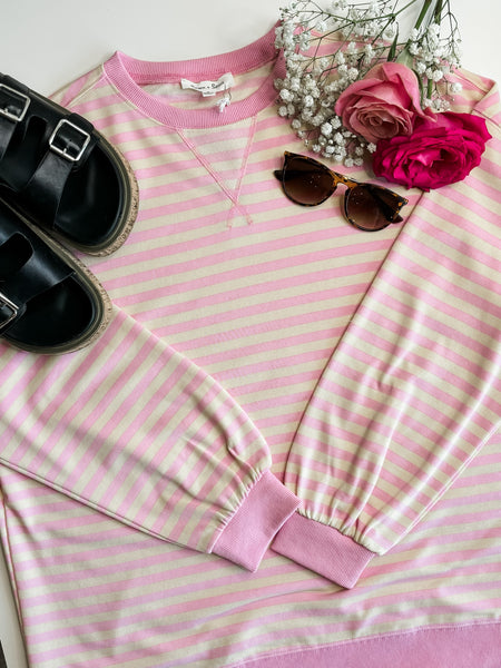 Lillia Striped Sweatshirt