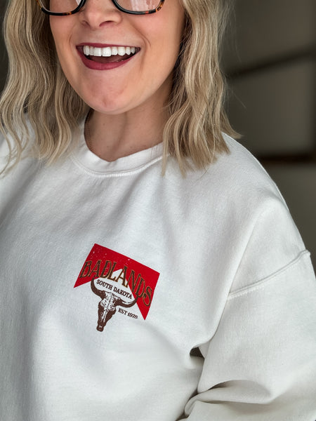Badlands South Dakota Sweatshirt - SIZE S/M
