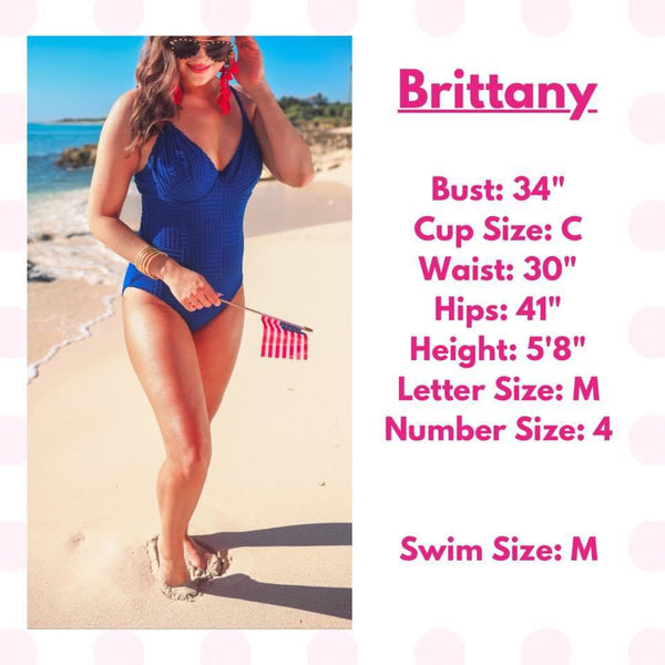 Let's Cruise One Piece Swimsuit - SIZE XL