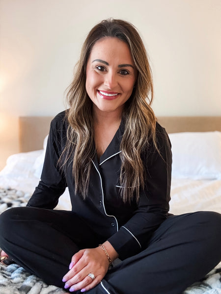 Laila Pajama Set - Black
