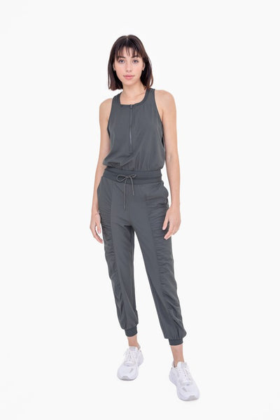 Misty On The Go Jumpsuit - Dark Olive