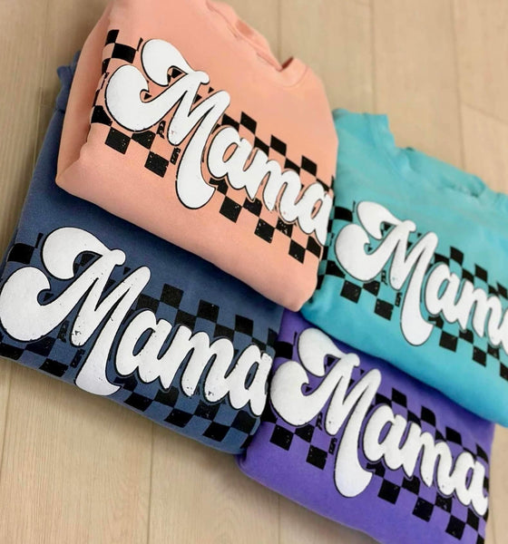 Mama Comfort Colors Crew - SIZE SMALL