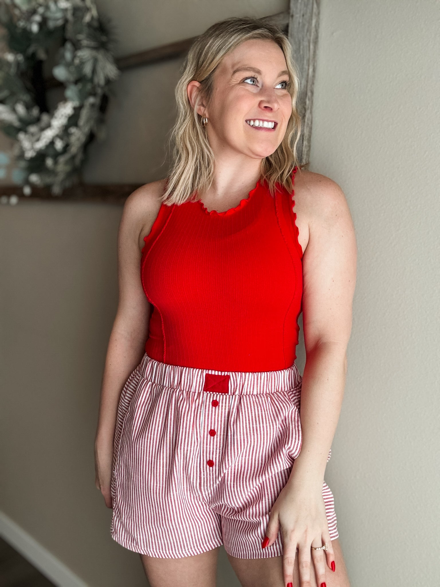 Winnie Boxer Shorts - Red