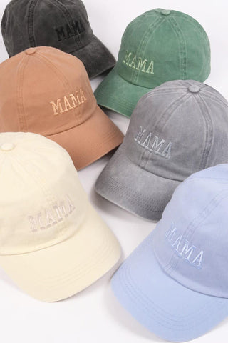 Embroidered Mama Cap