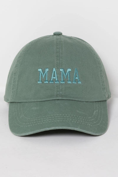 Embroidered Mama Cap