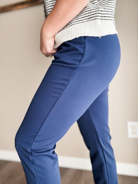 Boss Move Straight Leg Pant - Navy - SIZE SMALL