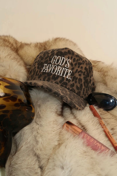 God's Favorite Leopard Hat