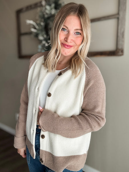 PREORDER Weston Varsity Knit Cardigan