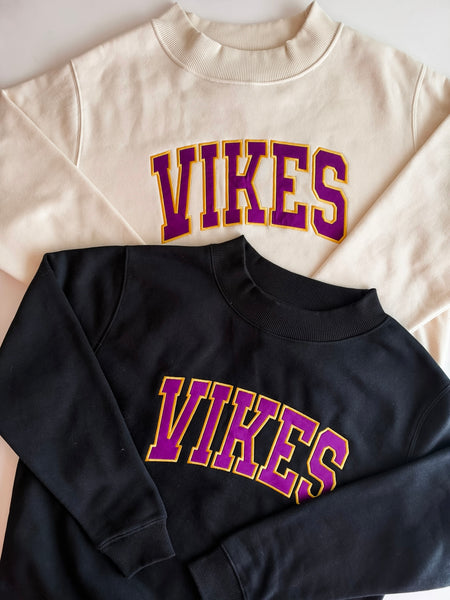 PREORDER Minnesota Retro Embroidered Mockneck