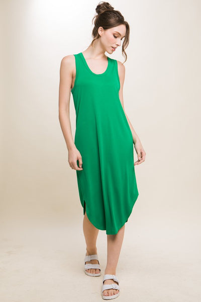 Loretta Midi Dress - Kelly