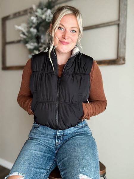 Denali Reversible Puffer Vest - SIZE LARGE