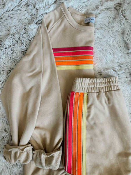 Sundaze Two Piece Lounge Set - SIZE 3XL