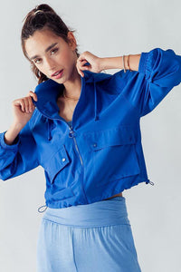 Evangeline Lightweight Jacket - Azure