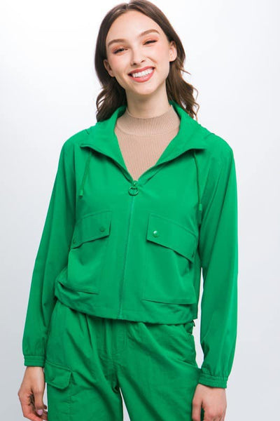 Evangeline Lightweight Jacket - Green