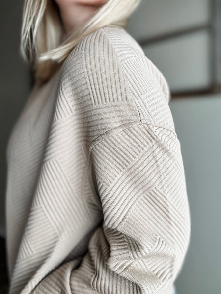 PREORDER Sway Textured Pullover Sweatshirt