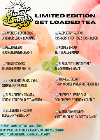 Sweet Summertime Loaded Tea