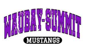 PREORDER Waubay-Summit Mustangs Custom Spirit Wear