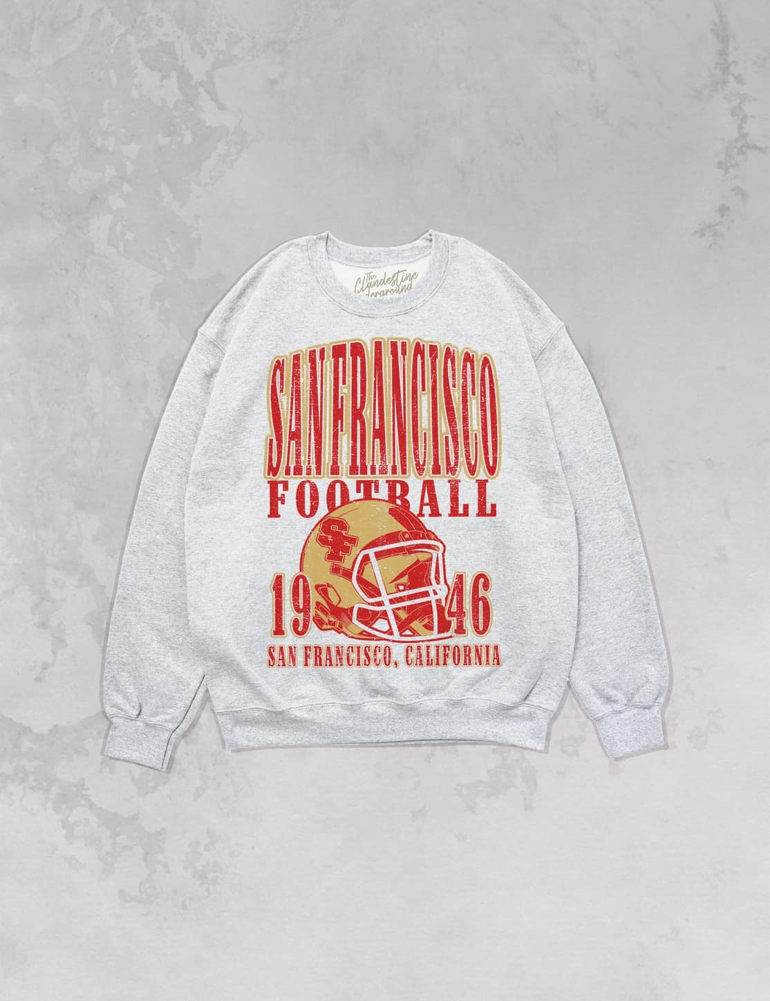 90s Vintage Football Sweatshirt - San Francisco - SIZE XS/S