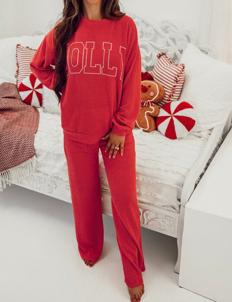 PREORDER Jolly Red Lounge Set