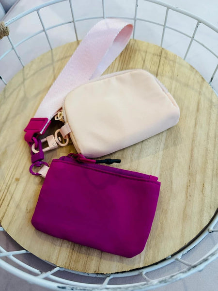 Dual Pouch Wristlet