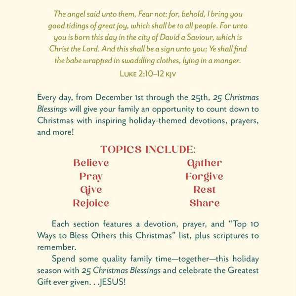 Christmas Blessings Devotional