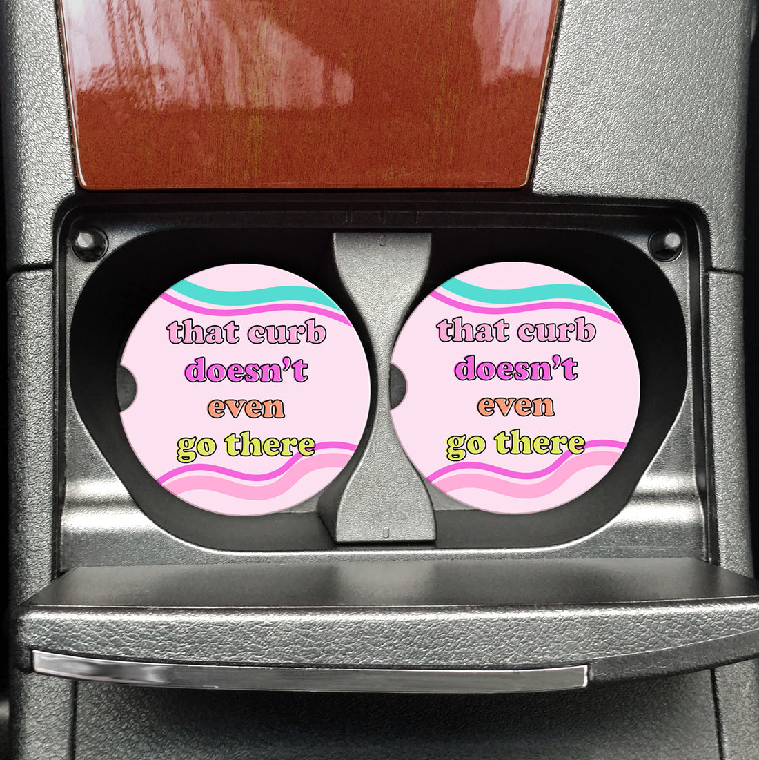 Cyantha Car Coasters - 2 Style Options