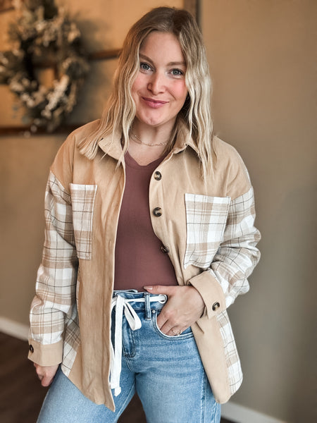 PREORDER Everwood Plaid Shacket