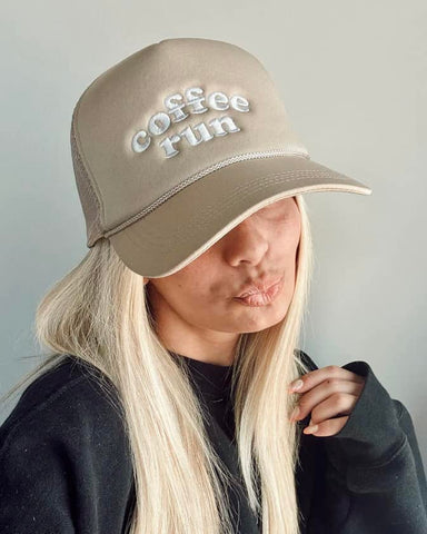 Coffee Run Trucker Hat