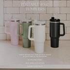 40 Ounce Travel Tumbler