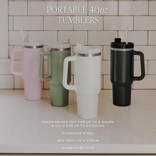 40 Ounce Travel Tumbler