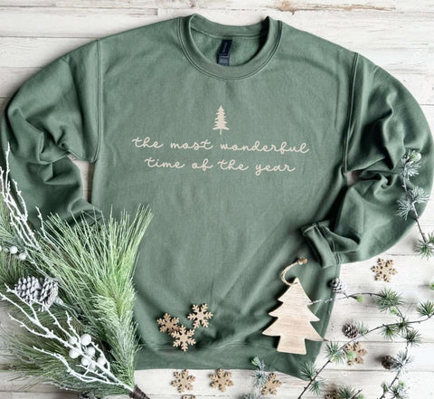 Most Wonderful Time Graphic Sweatshirt