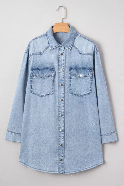 PREORDER Dakota Denim Shirt Dress