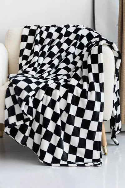 Checkboard Super Soft Blanket