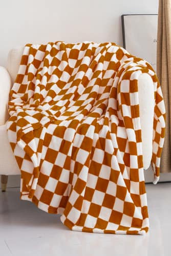 Checkboard Super Soft Blanket