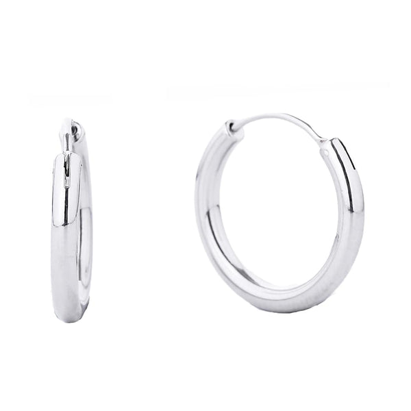 Everyday Essential Hoop Earring - Silver